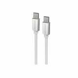 Nabíjecí kabel SWISSTEN USB-C / USB-C 2m Stříbrný – obrázek 2